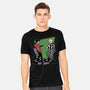 Beetle And Girl Dance-Mens-Heavyweight-Tee-Studio Mootant