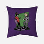 Beetle And Girl Dance-None-Removable Cover w Insert-Throw Pillow-Studio Mootant