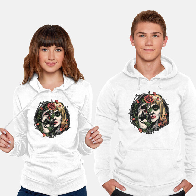 Strange Couple-Unisex-Pullover-Sweatshirt-glitchygorilla