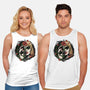 Strange Couple-Unisex-Basic-Tank-glitchygorilla