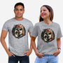 Strange Couple-Unisex-Basic-Tee-glitchygorilla