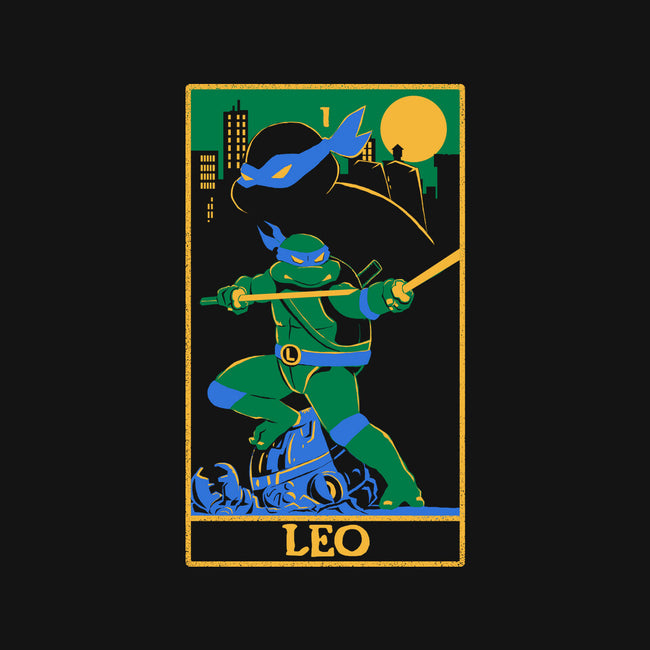 Leo Tarot Card-Womens-Off Shoulder-Sweatshirt-naomori