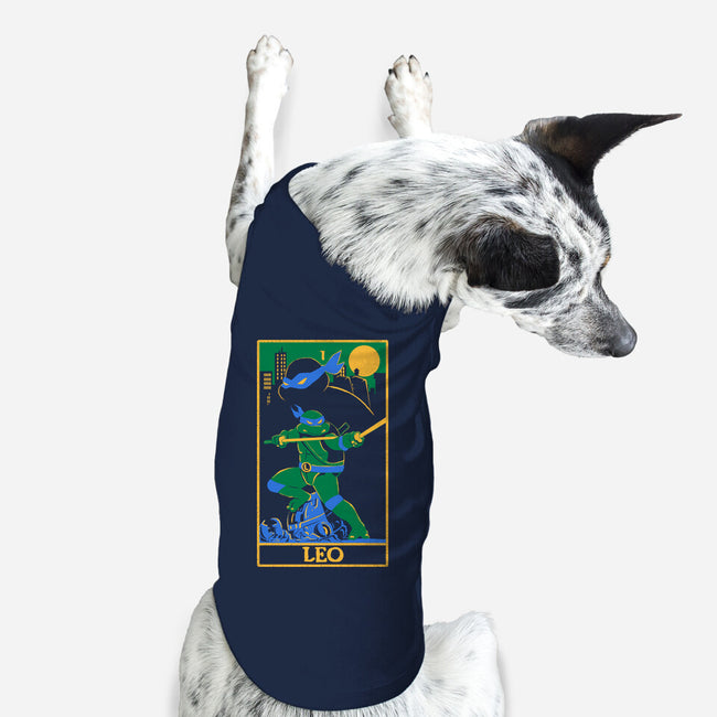 Leo Tarot Card-Dog-Basic-Pet Tank-naomori