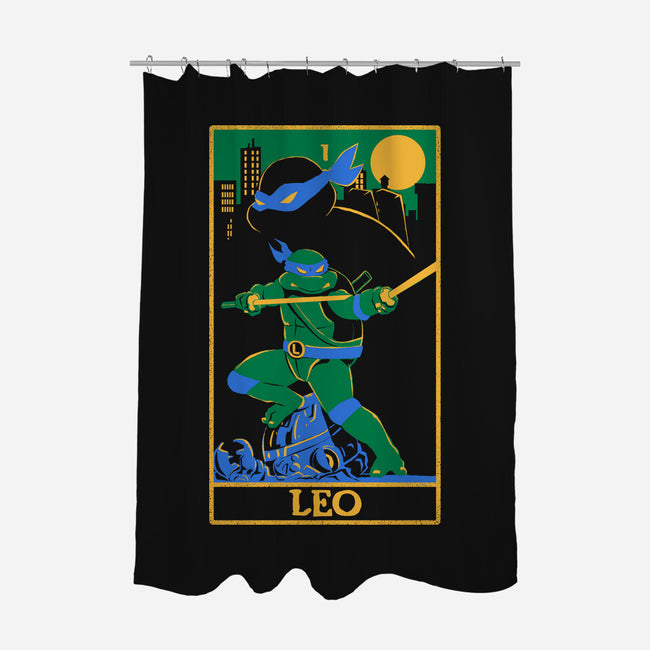 Leo Tarot Card-None-Polyester-Shower Curtain-naomori