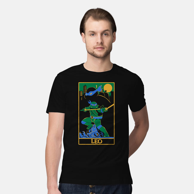 Leo Tarot Card-Mens-Premium-Tee-naomori