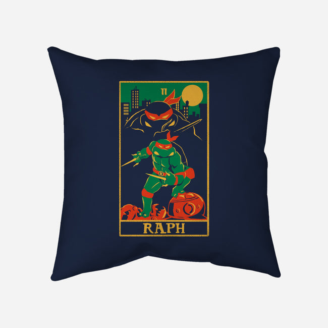 Raph Tarot Card-None-Removable Cover w Insert-Throw Pillow-naomori