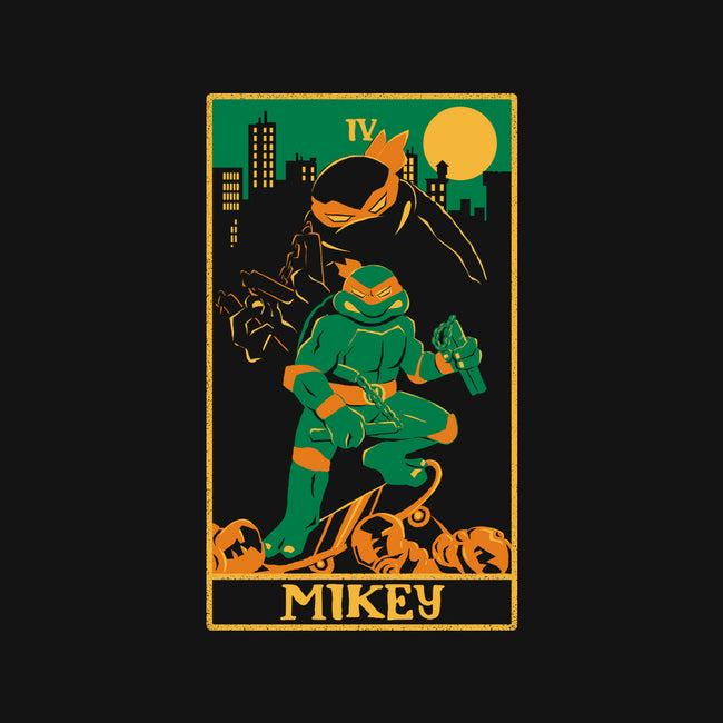 Mikey Tarot Card-Womens-Off Shoulder-Tee-naomori