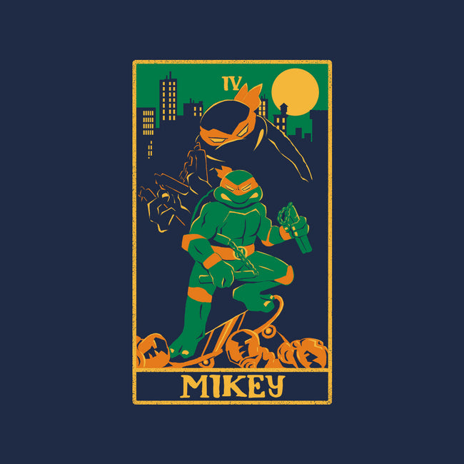 Mikey Tarot Card-Womens-V-Neck-Tee-naomori