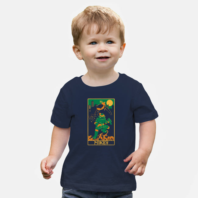 Mikey Tarot Card-Baby-Basic-Tee-naomori