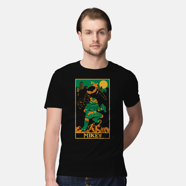 Mikey Tarot Card-Mens-Premium-Tee-naomori