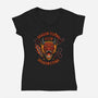 Dragon Riding Club-Womens-V-Neck-Tee-rmatix