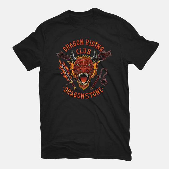 Dragon Riding Club-Unisex-Basic-Tee-rmatix