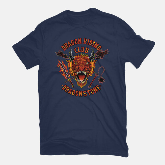 Dragon Riding Club-Unisex-Basic-Tee-rmatix