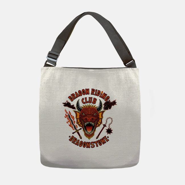 Dragon Riding Club-None-Adjustable Tote-Bag-rmatix