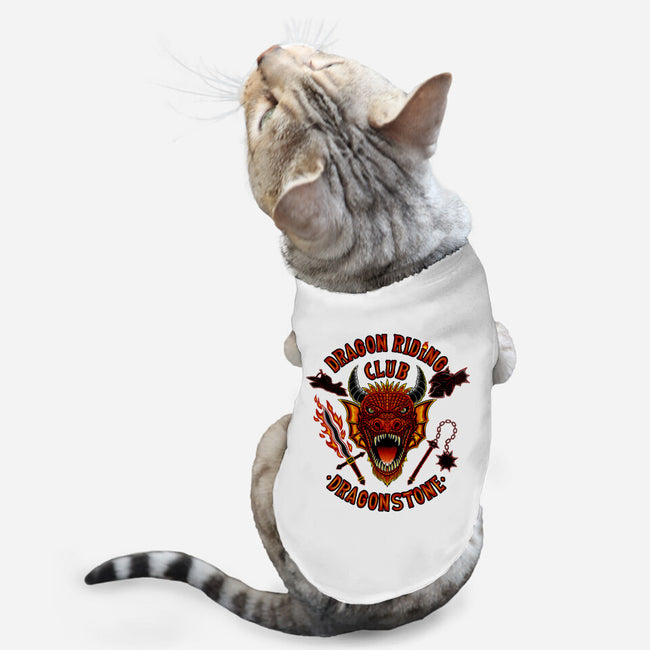 Dragon Riding Club-Cat-Basic-Pet Tank-rmatix