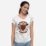 Dragon Riding Club-Womens-V-Neck-Tee-rmatix