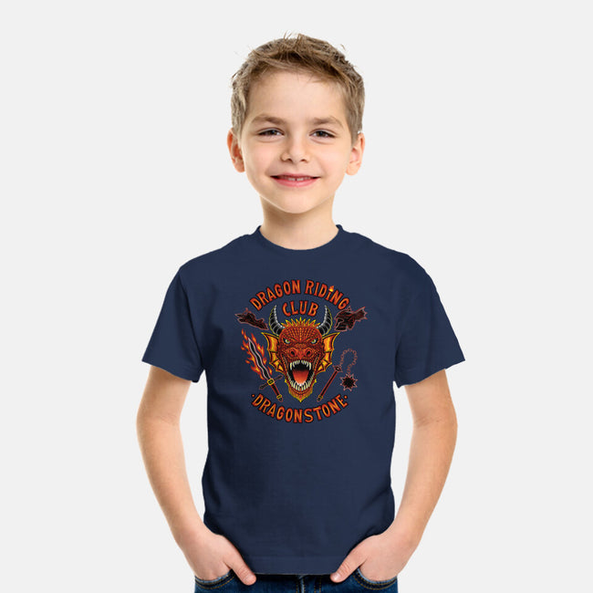 Dragon Riding Club-Youth-Basic-Tee-rmatix