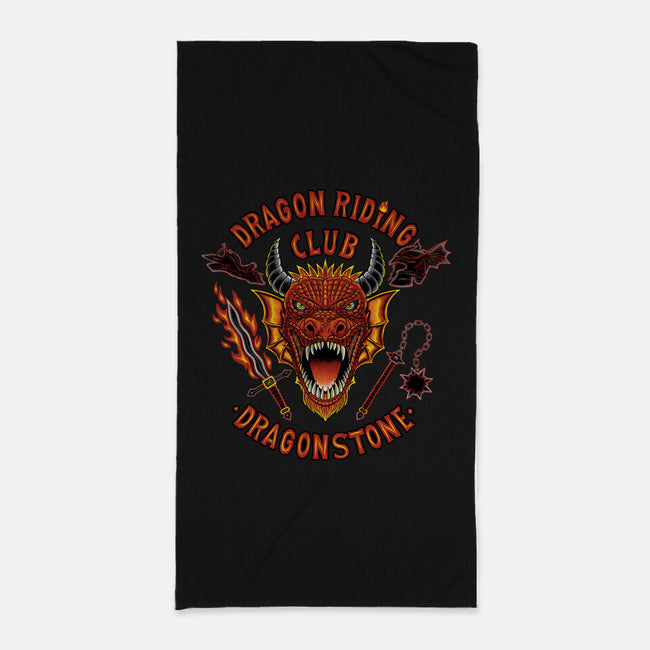 Dragon Riding Club-None-Beach-Towel-rmatix