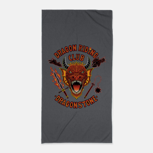 Dragon Riding Club-None-Beach-Towel-rmatix