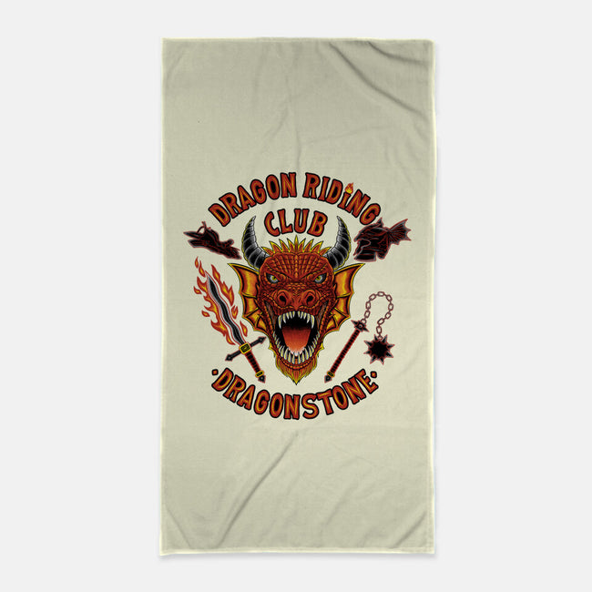 Dragon Riding Club-None-Beach-Towel-rmatix