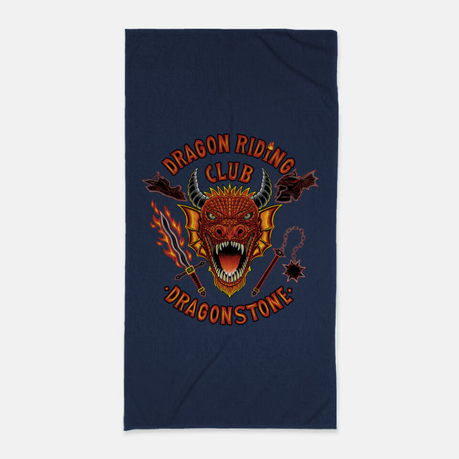 Dragon Riding Club-None-Beach-Towel-rmatix