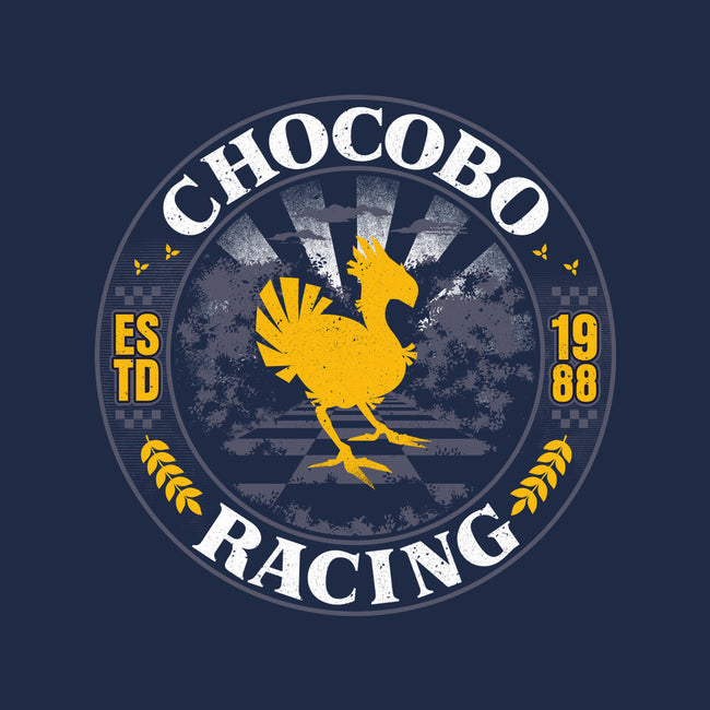 Chocobo Racing-Unisex-Basic-Tee-rocketman_art