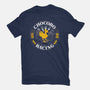 Chocobo Racing-Unisex-Basic-Tee-rocketman_art