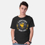 Chocobo Racing-Mens-Basic-Tee-rocketman_art