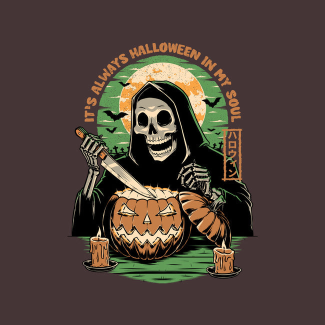 Reaper Halloween In My Soul-Mens-Basic-Tee-Studio Mootant