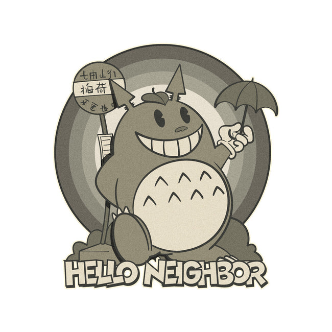 Hello My Neighbor-None-Glossy-Sticker-sebasebi