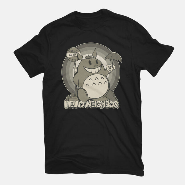 Hello My Neighbor-Mens-Heavyweight-Tee-sebasebi