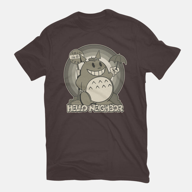 Hello My Neighbor-Mens-Heavyweight-Tee-sebasebi