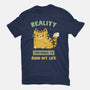 Reality Continues To Ruin My Life-Mens-Basic-Tee-kg07