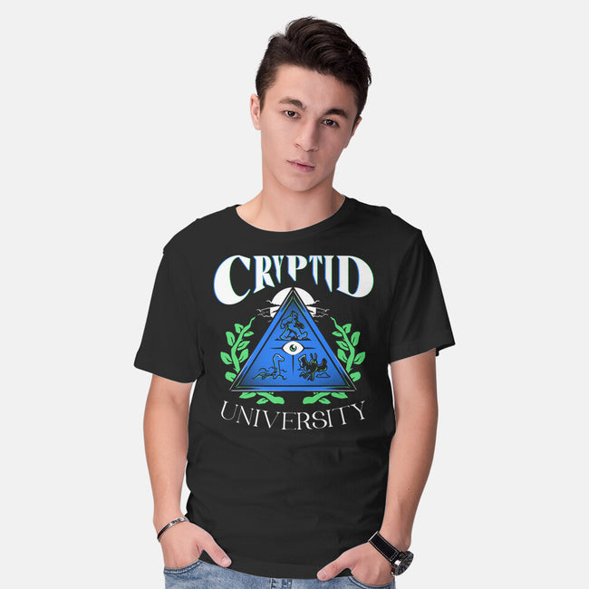 Cryptid University-Mens-Basic-Tee-estudiofitas