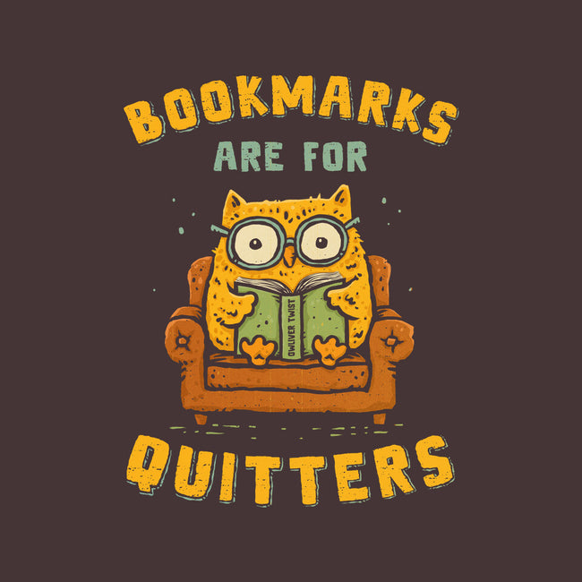 Bookmarks Are For Quitters-None-Stretched-Canvas-kg07