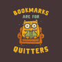 Bookmarks Are For Quitters-None-Glossy-Sticker-kg07