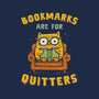 Bookmarks Are For Quitters-Baby-Basic-Tee-kg07
