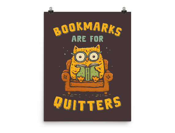 Bookmarks Are For Quitters