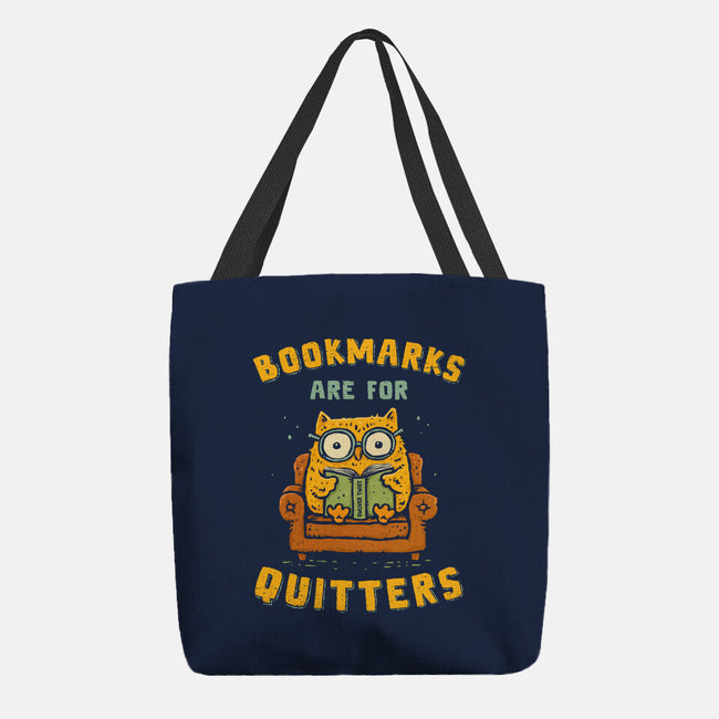 Bookmarks Are For Quitters-None-Basic Tote-Bag-kg07