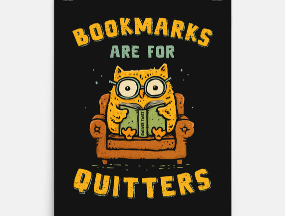 Bookmarks Are For Quitters