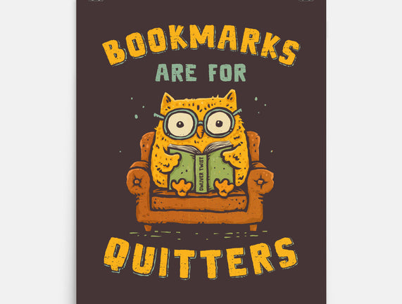 Bookmarks Are For Quitters