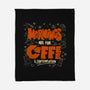 Coffee And Contemplation-None-Fleece-Blanket-tobefonseca