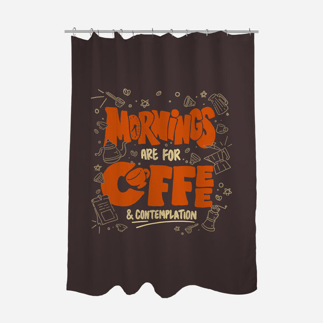 Coffee And Contemplation-None-Polyester-Shower Curtain-tobefonseca