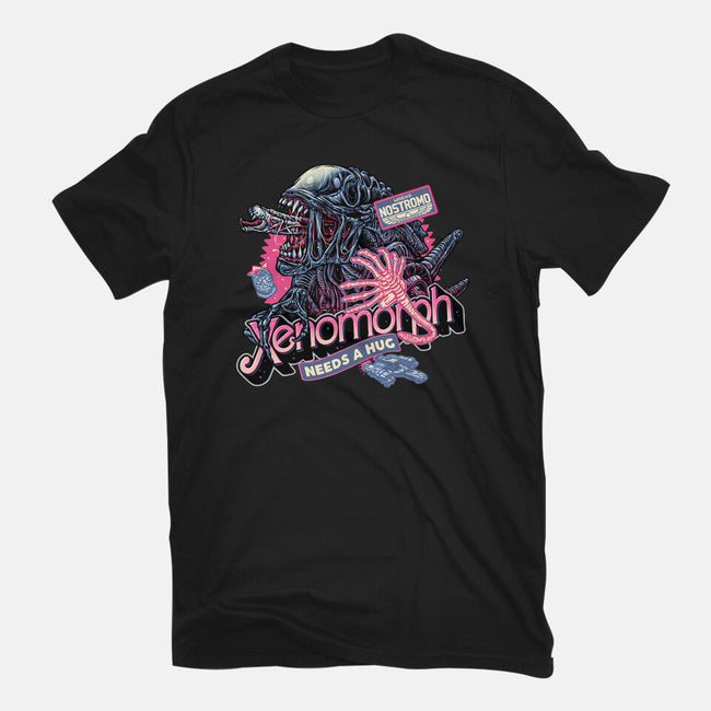 Out Of This World Terror-Womens-Basic-Tee-glitchygorilla