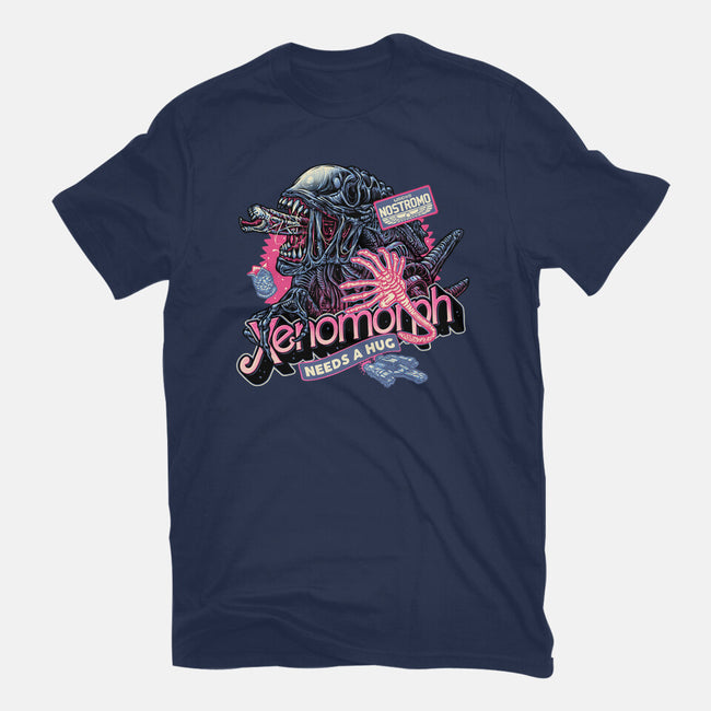 Out Of This World Terror-Womens-Basic-Tee-glitchygorilla