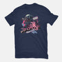 Out Of This World Terror-Womens-Basic-Tee-glitchygorilla