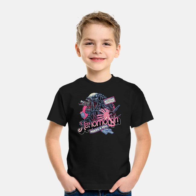 Out Of This World Terror-Youth-Basic-Tee-glitchygorilla