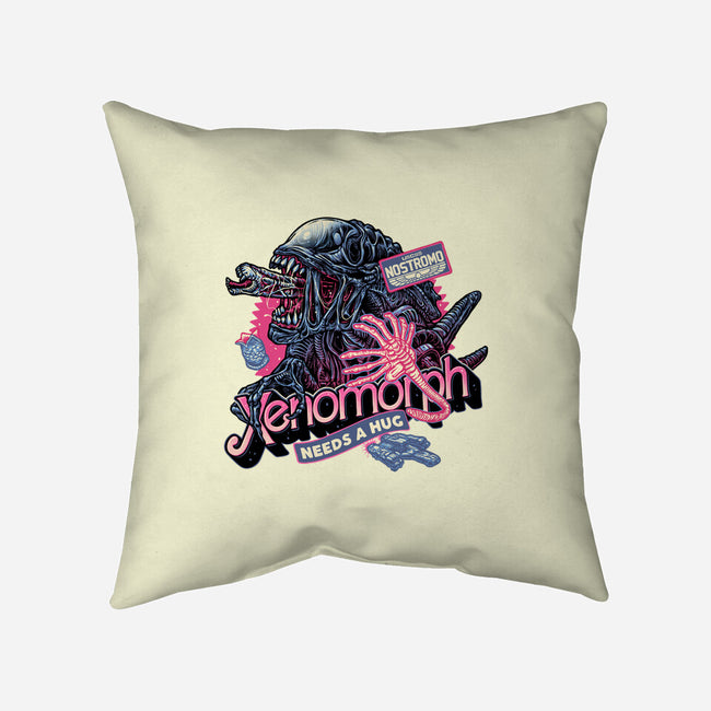 Out Of This World Terror-None-Removable Cover w Insert-Throw Pillow-glitchygorilla