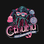 Creatures From The Deep-Womens-V-Neck-Tee-glitchygorilla