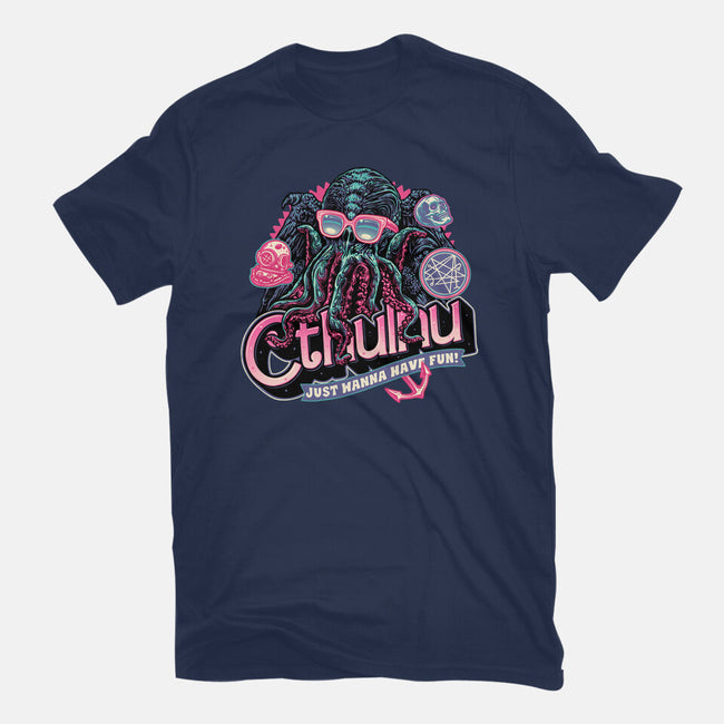 Creatures From The Deep-Womens-Fitted-Tee-glitchygorilla